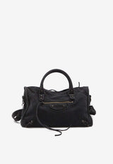Balenciaga Medium Le City Tote Bag Black 823058-2AB1S-1000