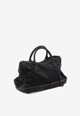 Balenciaga Medium Le City Tote Bag Black 823058-2AB1S-1000