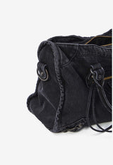 Balenciaga Medium Le City Tote Bag Black 823058-2AB1S-1000