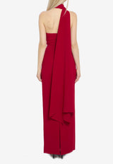 Solace London Demi Maxi Dress  OS38011--RED