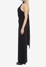 Solace London Demi Maxi Dress  OS38011--BLACK