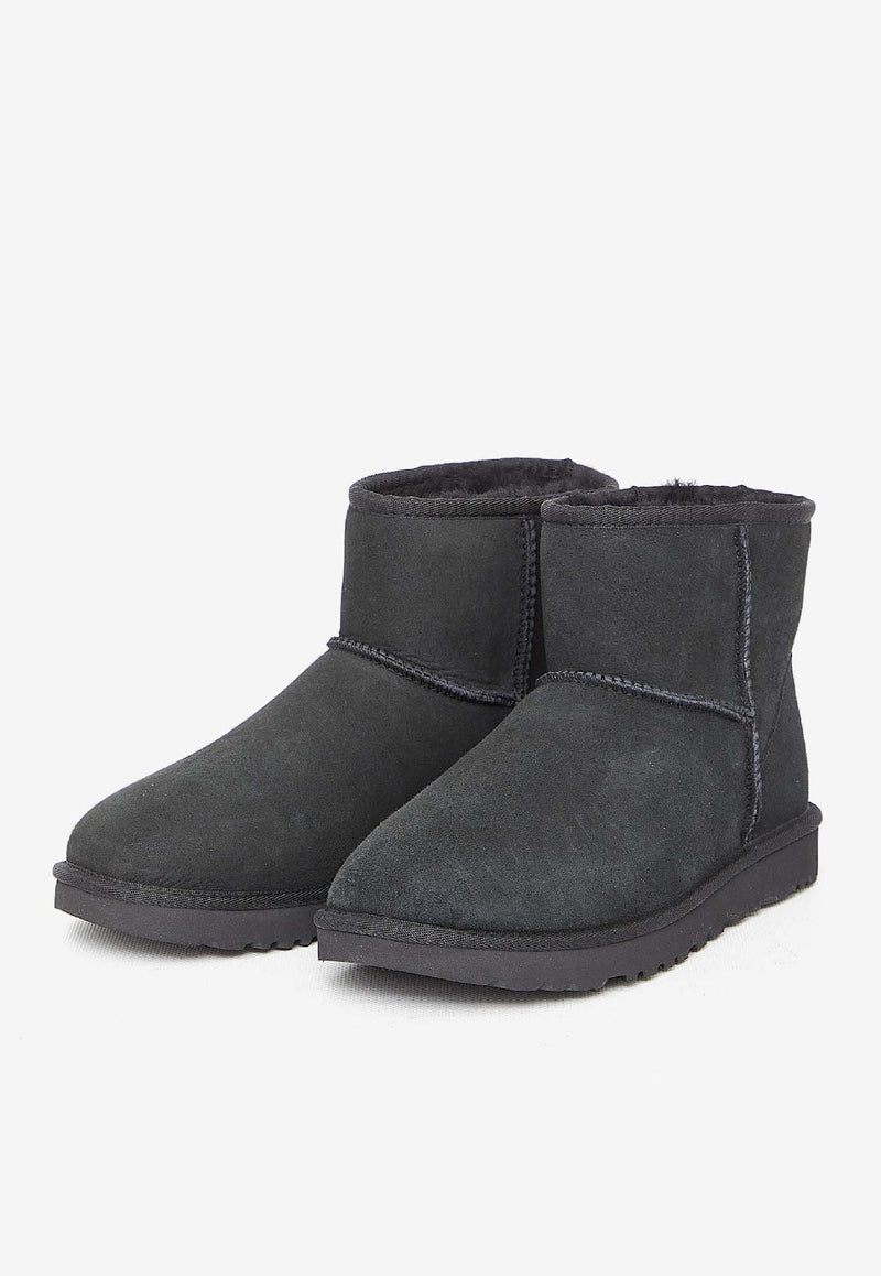 UGG Classic Mini II Suede Boots Black 1016222--BLK