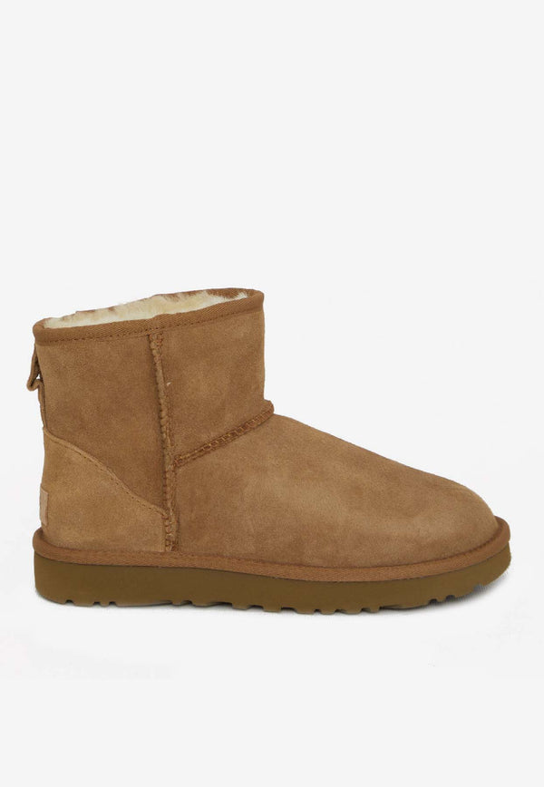 UGG Classic Mini II Suede Boots Chestnut 1016222--CHE