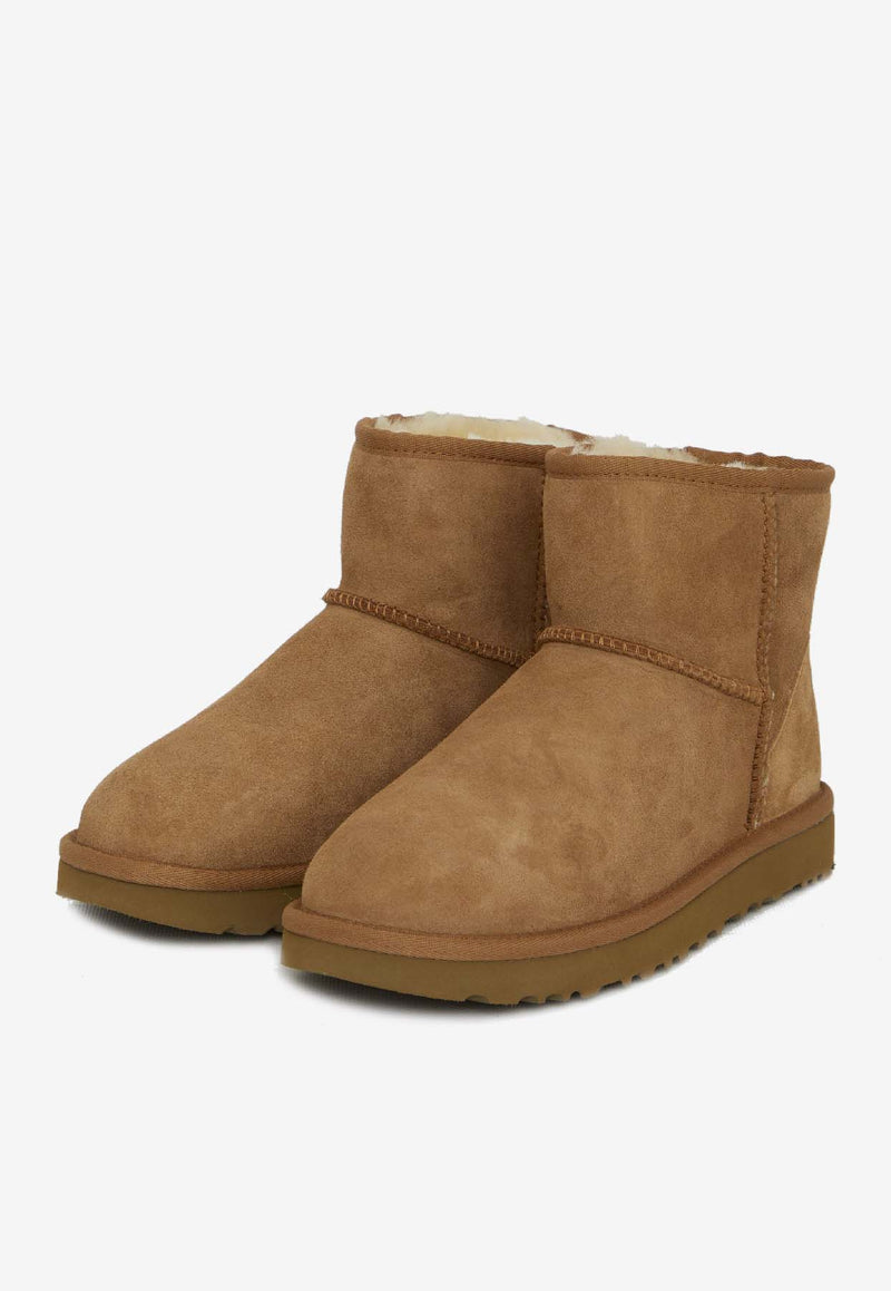 UGG Classic Mini II Suede Boots Chestnut 1016222--CHE