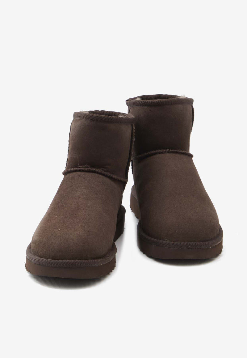 UGG Classic Mini II Suede Boots Dark Brown 1016222--DDC