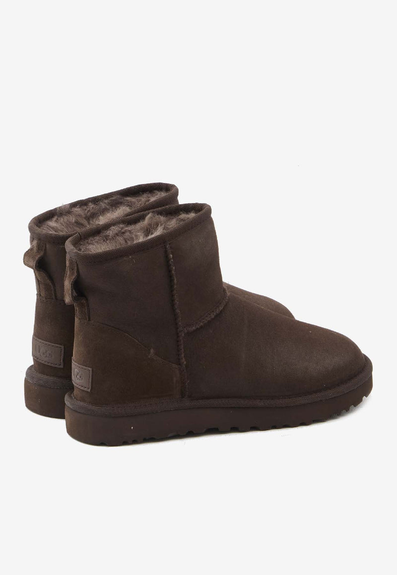 UGG Classic Mini II Suede Boots Dark Brown 1016222--DDC