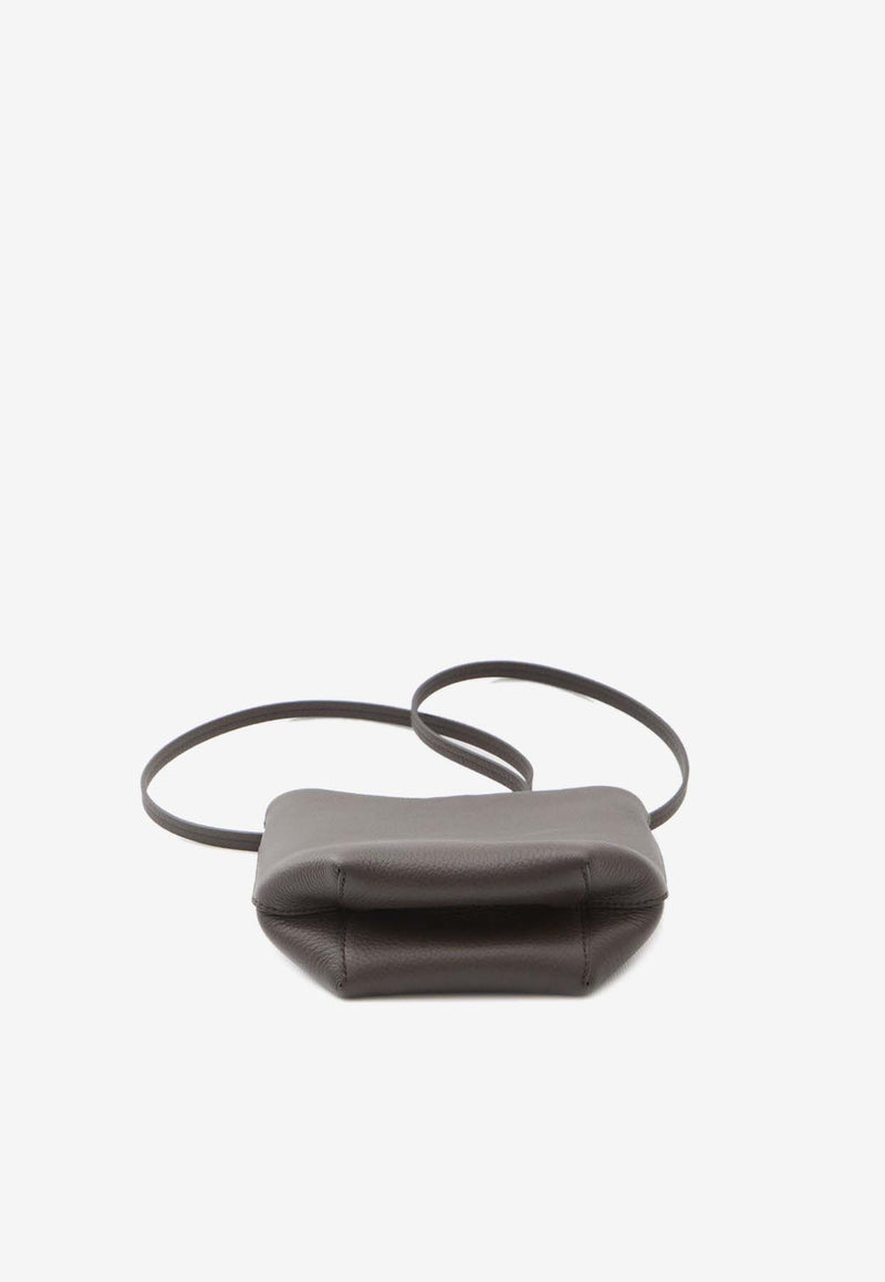 The Row Park N/S Crossbody Bag   Brown W1863-L129-BROWN