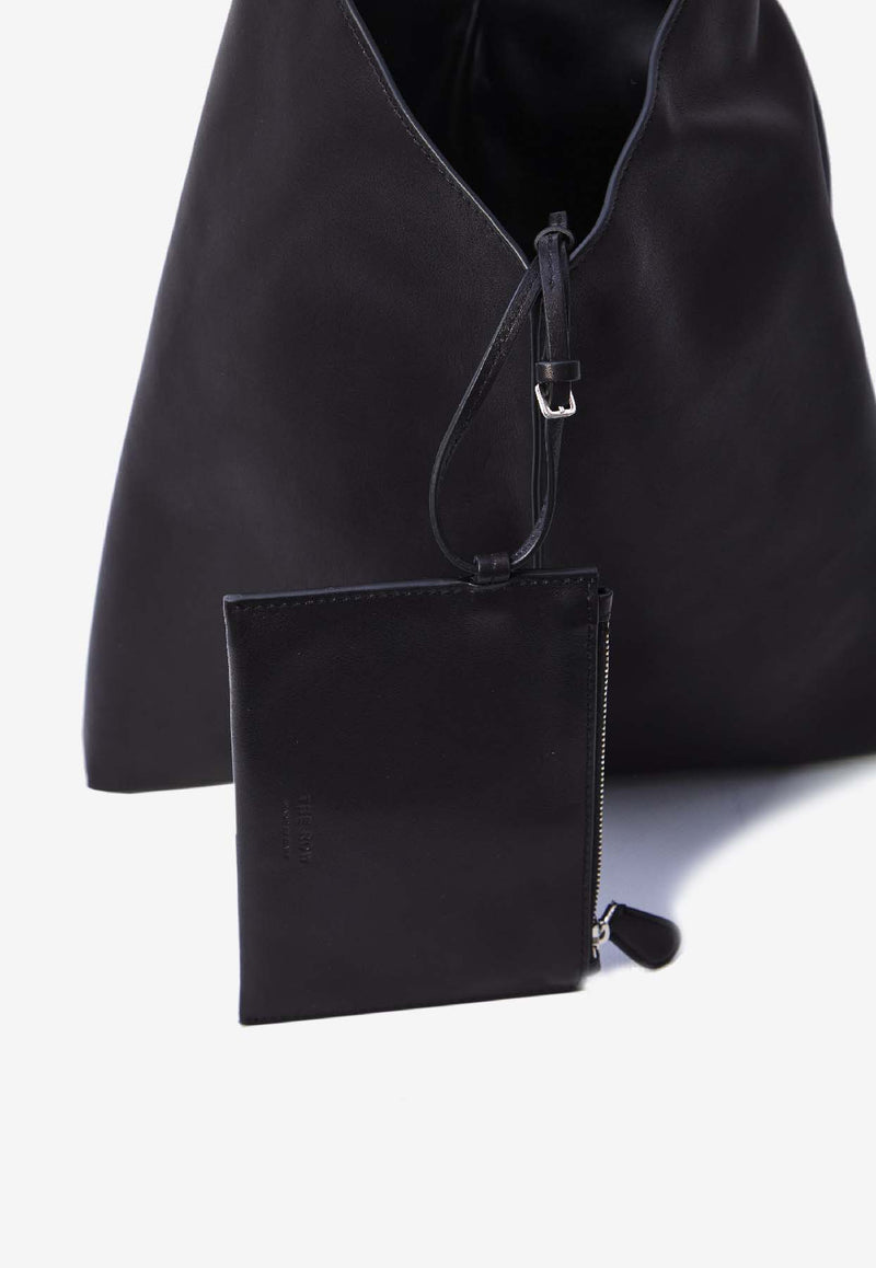 The Row Small Bindle Stitch Shoulder Bag  Black W1873-L72-BLACK