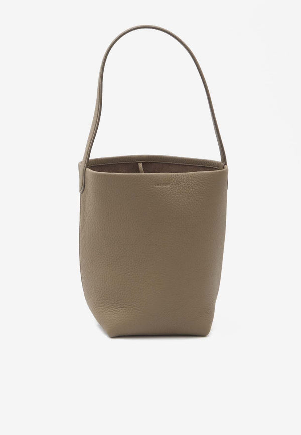 The Row Small Park N/S Bucket Bag Taupe W1314-L129-SMKT