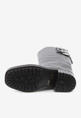 Jimmy Choo Brooklyn 50 Knee-High Boots Black BROOKLYNKB50-UMJ-BLACK/SILVER