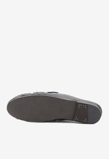Saint Laurent Le Loafer Flat Mules Dark Brown 852392-AAE69-2245