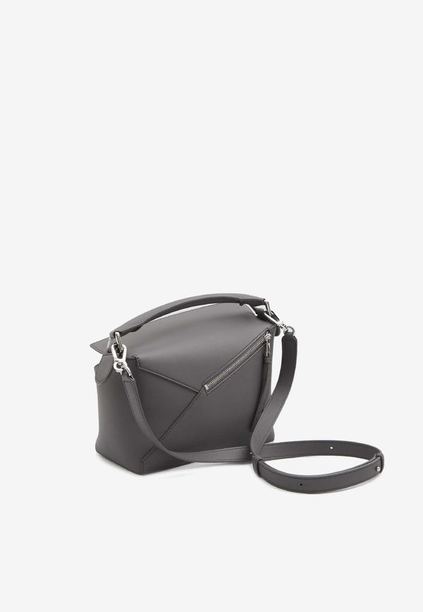 Loewe Small Puzzle Edge Crossbody Bag Gray A510P60XAC--6862