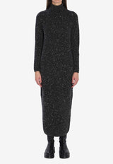 The Row Melani Cashmere Maxi Dress Gray 10423-Y632-CCM