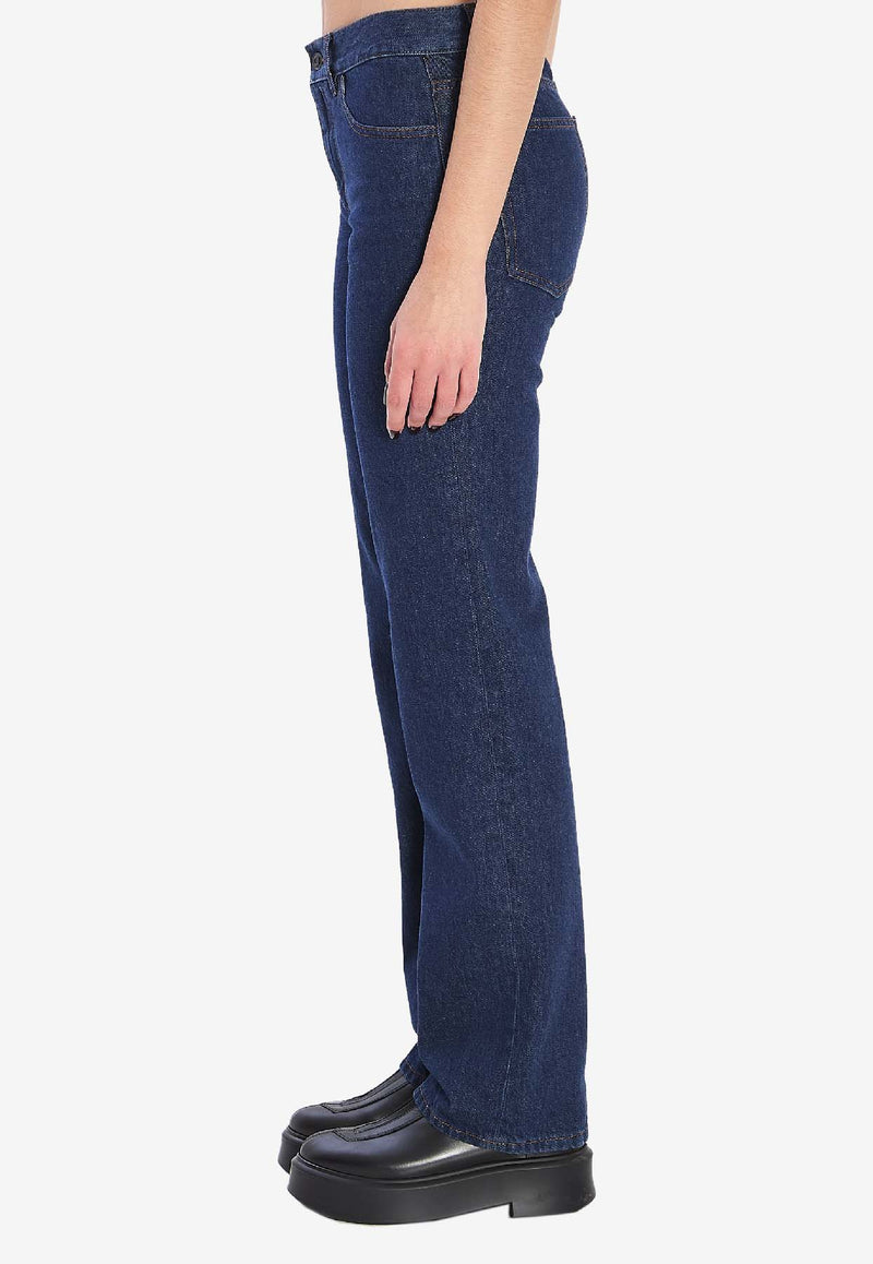 The Row Carlyl Straight-Leg Jeans Blue 6516-W4257-IND