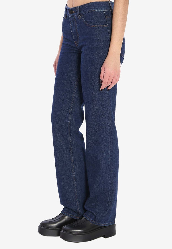 The Row Carlyl Straight-Leg Jeans Blue 6516-W4257-IND