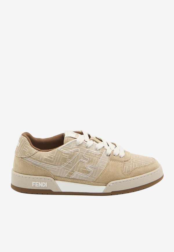 Fendi Match FF Jacquard Sneakers Beige 7E1688-AY9B-F1TNU