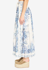 Zimmermann Wanderlust Maxi Skirt   5851SRS262--BLTL