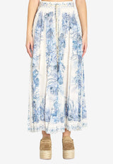 Zimmermann Wanderlust Maxi Skirt   5851SRS262--BLTL