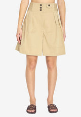 Zimmermann Rebellion Cargo Shorts   6921AC261--BEG