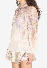 Zimmermann Billow Rebellion Blouse  0991TC261--CRMAV
