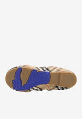 Fawn Check Ballet Flats