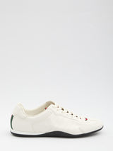 Web Leather Low-Top Sneakers