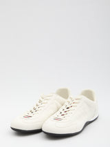 Web Leather Low-Top Sneakers