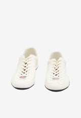 Web Leather Low-Top Sneakers