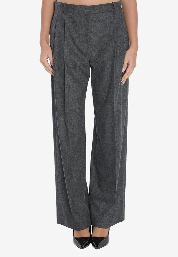 Khaite August Wool Pants   Gray 3178604--217