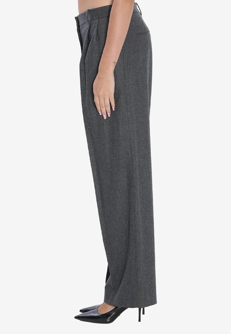 Khaite August Wool Pants   Gray 3178604--217
