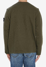 Stone Island Compass Patch Crewneck Sweatshirt Green K2S156100077-S0185-V0054