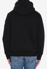 Moose Knuckles Classic Bunny Zip-Up Hoodie Black M32MS600--244