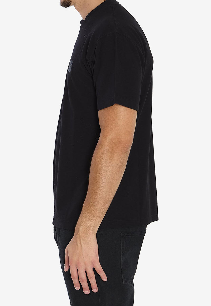 Stone Island Compass Patch T-shirt Black K2S152100034-S0F11-V0029