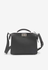 Fendi Small Peekaboo Iseeu Messenger Bag Gray 7VA530-AFC3-F1TQY