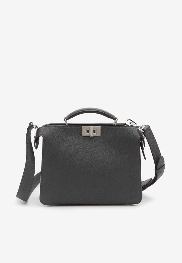 Fendi Small Peekaboo Iseeu Messenger Bag Gray 7VA530-AFC3-F1TQY