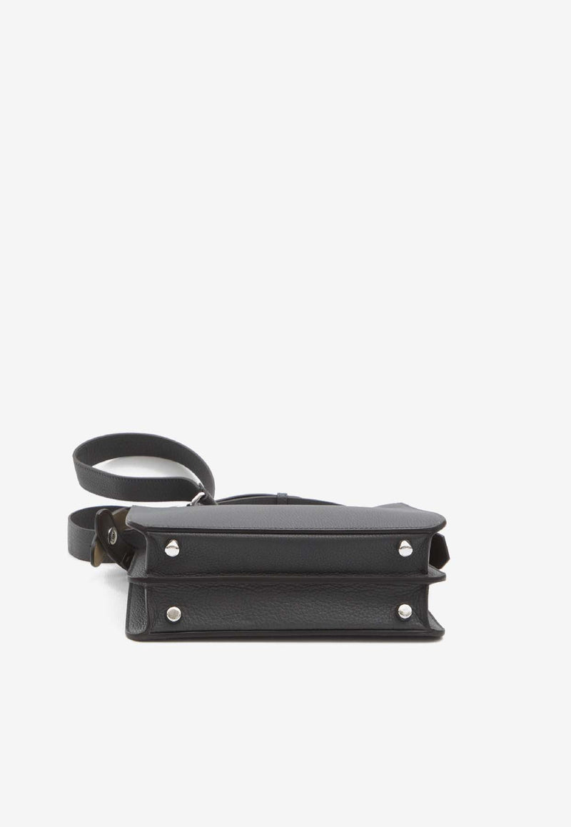 Fendi Small Peekaboo Iseeu Messenger Bag Gray 7VA530-AFC3-F1TQY