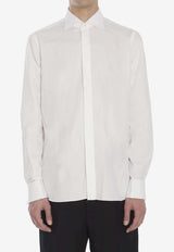 Borriello Napoli Marechiaro Long-Sleeved Shirt  White 14011 MARECHIARO--BIA