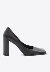 Alaïa 90 Square-Toed Pumps  Black AA3E1006I049--999
