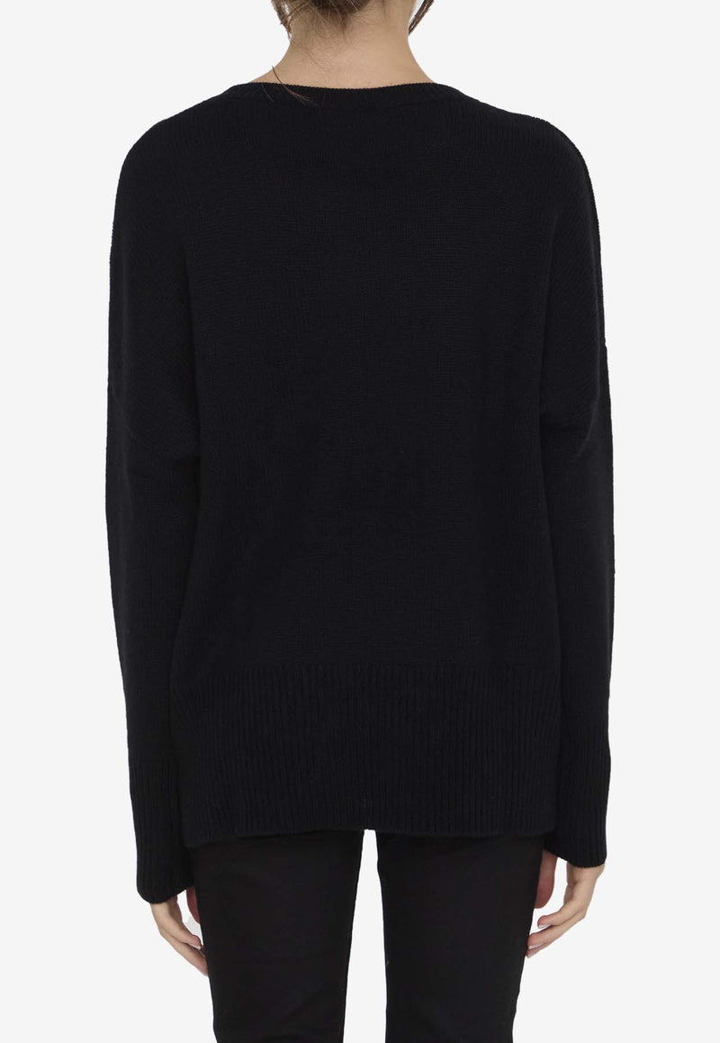 Lisa Yang Mila Crewneck Sweater 201726--BL