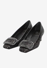 Roger Vivier 45 Leather Stass Pumps RVW00640660-UMY-B999