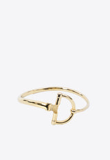 Gucci Half Horsebit Choker Necklace Gold 851660-I4600-0912