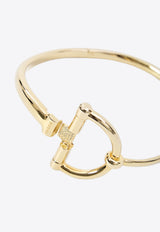 Gucci Half Horsebit Choker Necklace Gold 851660-I4600-0912
