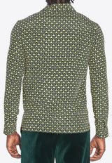 Gucci Silk Monogram Shirt Green 847034-ZAT4Z-3061