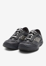 Balenciaga Hamptons Medium Worn-Out Sneakers Black 841765-WCURB-1000