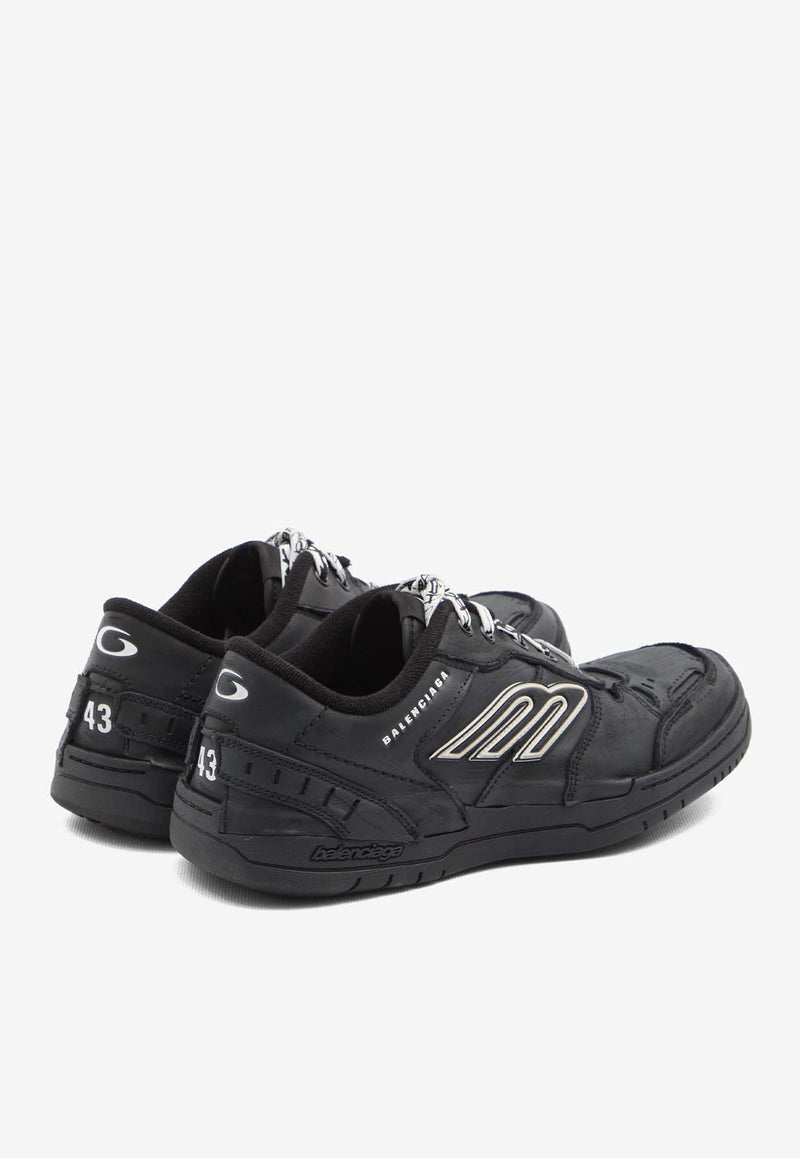 Balenciaga Hamptons Medium Worn-Out Sneakers Black 841765-WCURB-1000