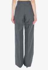 Gucci Technical Panama Tailored Pants Gray 845357-ZAFKB-1088