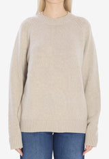 Lisa Yang Anine Crewneck Sweater  Beige 2025321--SA