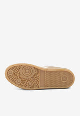 Valentino Upvillage Low-Top Suede Sneakers Beige 7Y2S0H77-LAL-BSB