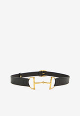 Gucci Horsebit Leather Belt Black 847119-0YA0G-1000
