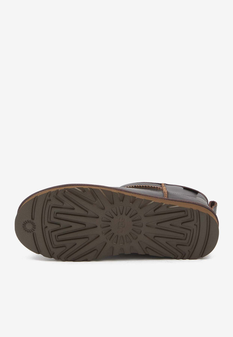 UGG Ultra Mini Leather Regenerate Boots Brown 1158191--IWD